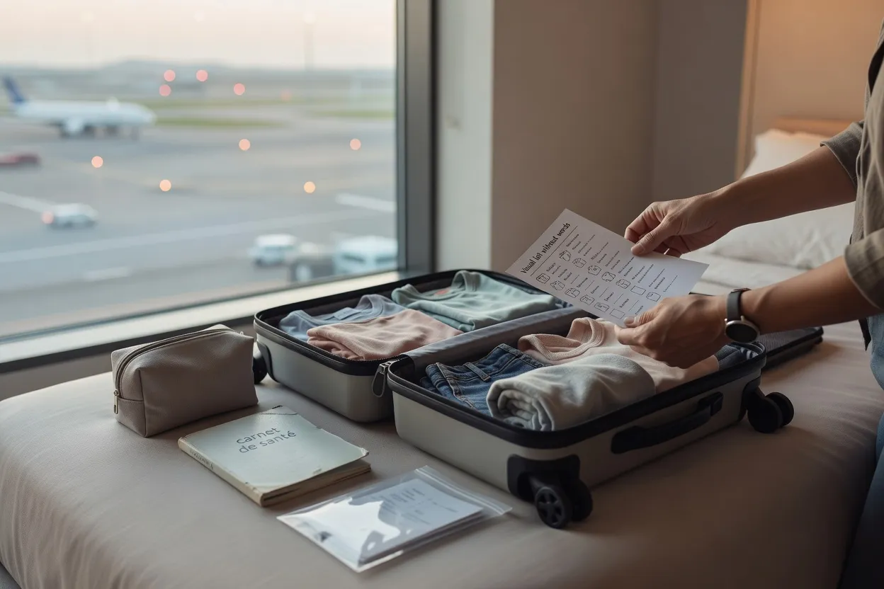 Checklist de voyage pour un enfant franco-russe