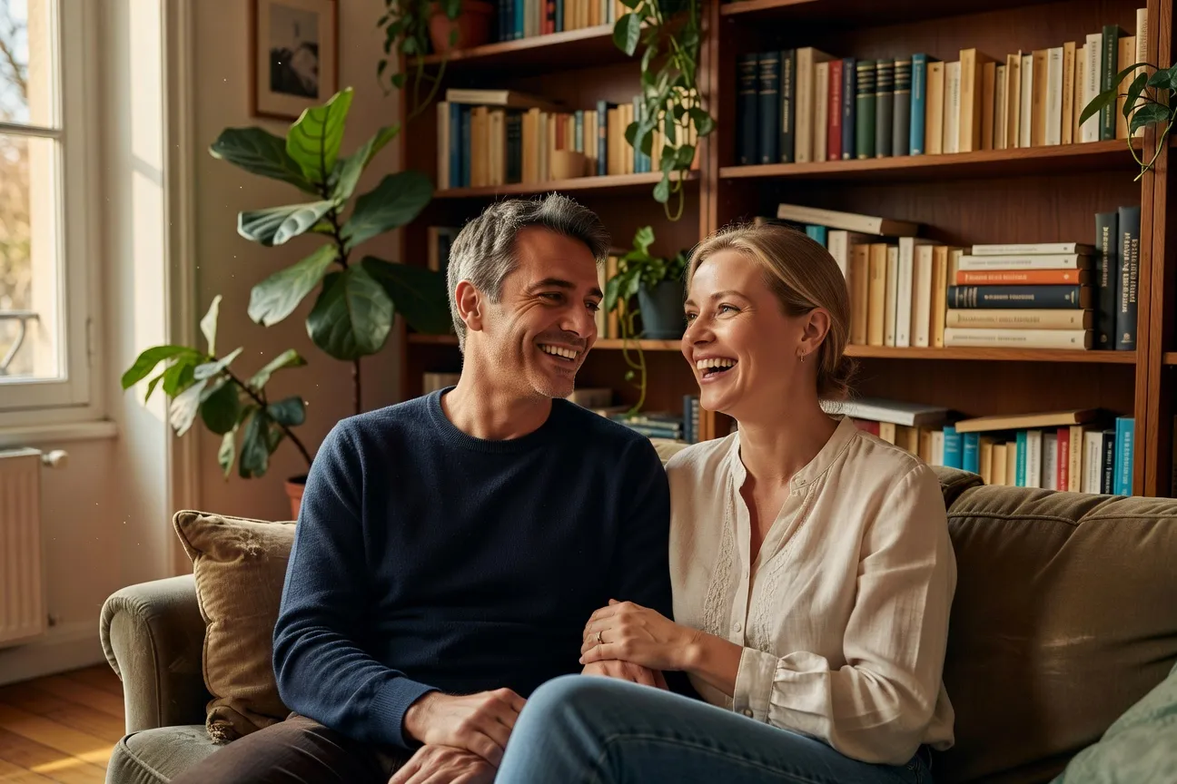 Couple franco-russe Sébastien et Elena